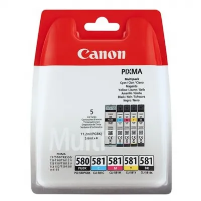 Immagine prodotto di Canon 2024C006 cartuccia d'inchiostro 5 pz Originale Nero Ciano Magenta Giallo