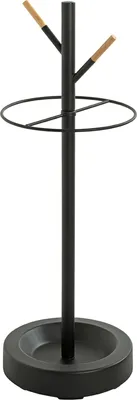 Produktbild von Schirmständer >52551< in buche, schwarz, Metall - 73x26cm (HxD)