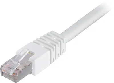 Image de Câble réseau DELTACO Cat6, 10 m, blanc