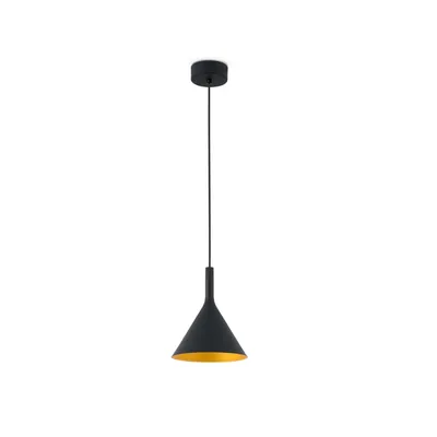 Produktbild von Faro 64160, Schwarz, Gold, Aluminium, IP20, II, LED, 11 W