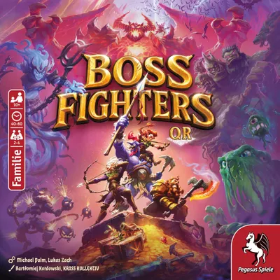 Immagine prodotto di Pegasus Spiele Boss Fighters QR (EN) - App gioco di carte