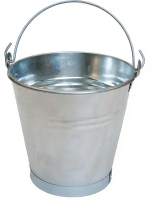 Obrázek produktu pro Zahradní kbelík s rukojetí, pozinkovaný plech 14834 15l