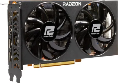 Productafbeelding van POWERCOLOR PowerColor AXRX 6600 8GBD6-3DH grafische kaart, AMD Radeon RX 6600, 8 GB GDDR6