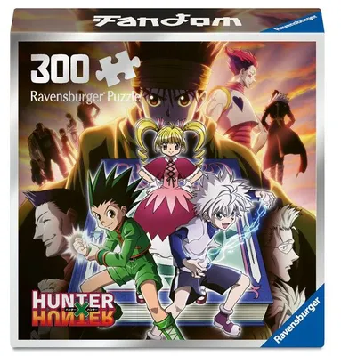 Produktbild von Ravensburger Puzzle Hunter x Hunter 300 Teile, Fandom Kollektion, Hochwertiges Puzzle ab 8 Jahren