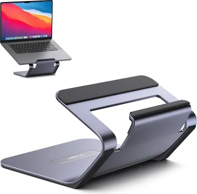 Immagine prodotto di JSAUX Supporto universale per laptop, tablet - supporto in alluminio, supporto per laptop da scrivania, supporto da tavolo per tablet