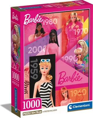 Produktbild von Clementoni - Puzzle Barbie - 1000 dielov