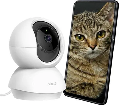 Immagine prodotto di Telecamera di sorveglianza WiFi 2K, 360°, 3 megapixel, visione notturna, rilevamento del movimento