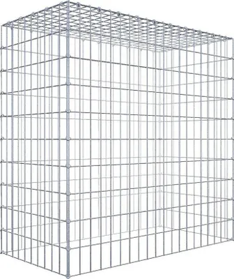 Immagine prodotto di Gondola aggiuntiva tipo 3 100 cm x 100 cm x 50 cm (L x H x P), maglia 5 cm x 10 cm, anello a C