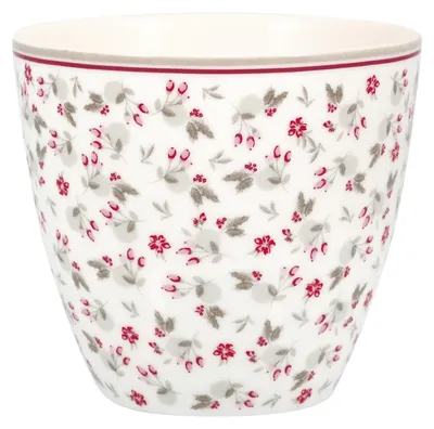Produktbild von Greengate Gale Latte Cup white 0,35l