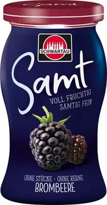 Produktbild von Schwartau Samt Brombeere, 270g
