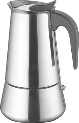 Produktbild von Weis 16976 Espressokocher 6 Tassen, silber