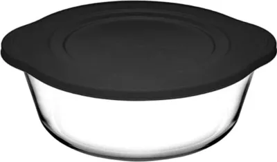 Produktbild von Borcam Backform aus Glas 2,2L mit Deckel Ideal für Kuchen, Desserts oder Ofengerichte