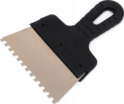 Produktbild von Spachtel mit Zahn für Klebstoff 150 mm Zahn 6x6 mm Polax