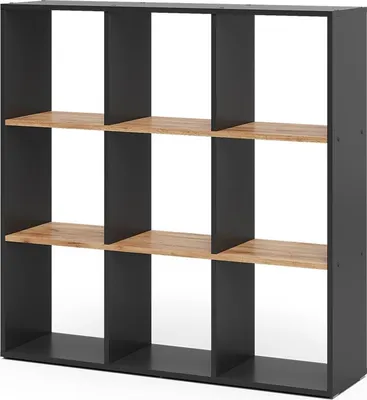 Immagine prodotto di Scaffale Vicco Nove Antracite/Rovere dorato 107.2 x 107.8 cm, Model 56304