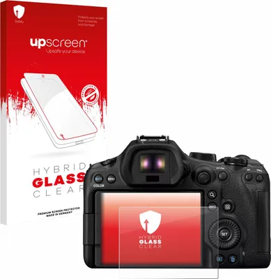Produktbild von upscreen Schutzglas für Canon EOS R6 Mark III Schutzfolie Panzer Folie Glas Display Schutz klar