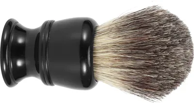 Image de Blaireau de rasage Blaireau de rasage portable à base de résine pour mousse de rasage