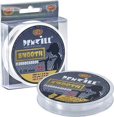 Produktbild von WFT Penzill Fluorocarbon Smooth 200m ø 0,20mm