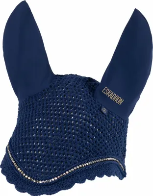 Produktbild von Eskadron HERITAGE Fliegenkopfschutz Anti Fly " CRYSTAL ", SHETTY Farbe - true blue