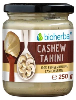 Obrázok produktu pre 100 % kešu tahini – 250 g – Bioherba