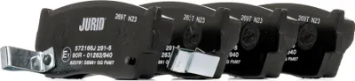 Produktbild von JURID Bremsbeläge Satz Vorne für SUZUKI Grand Vitara II SUV (JT, TE, TD) 572166J
