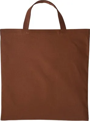 Immagine prodotto di Borsa in cotone Nutshell con manici corti RW7109 (taglia unica) (marrone scuro)