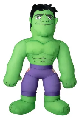 Produktbild von Marvel Avengers Hulk Kuscheltier - 38 cm Plüschtier mit Sound Stofftier