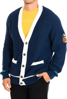 Imagen del producto de Suéter de punto para hombre, marca La Martina, modelo TMS300-XC040, con mangas largas