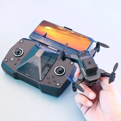 Immagine prodotto di Piccolo quadricottero per adulti e principianti, capriole 3D, ritorno automatico, drone pieghevole
