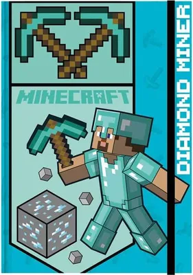 Produktbild von Notizbuch Minecraft A5