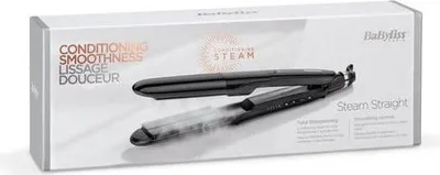 Zdjęcie produktu dla BaByliss ST492E, Prostownica, Para, Włosy łamliwe, Cienkie włosy, Włosy suche, 150 °C, 230 °C