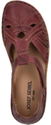 Produktbild von Josef Seibel Damen Ballerina aus Leder mit T-Spange 79529-95 Rosalie 29, Größe:39 EU, Farbe:Rot