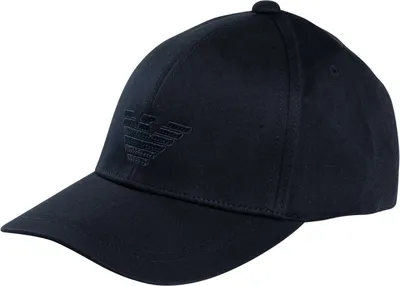 Produktbild von EMPORIO ARMANI Baseballkappe mit Schirm, verstellbare Rückseite mit gesticktem Logo, Artikel EX000005 AF12610, UNICA - ONE SIZE, Cotone 100%