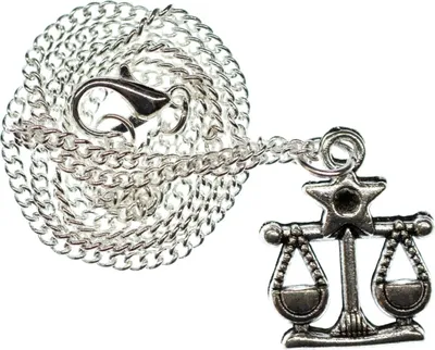 Produktbild von Waage Kette Halskette Miniblings 45cm Sternzeichen Sternbild Horoskop Stern