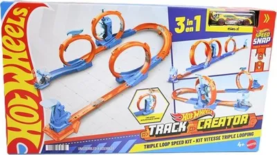 Immagine prodotto di MATTEL Hot Wheels - Super Pista Triplo Anello JDW39