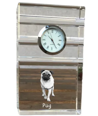 Imagen del producto de Pug, Carlino, Doguillo reloj de tres correas con perro Art-Dog