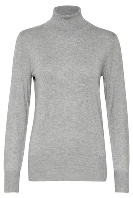 Productafbeelding van KAFFE Dames, rollkraagtrui Astrid, damespullover, lange mouwen, casual, rollkraag
