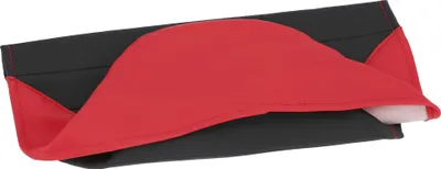 Obrázek produktu pro Potah sedadla Strukturovaný, cerný/cervený bez nápisu - pro Simson S50, S51, S70, KR51/2 Schwalbe, SR4-3 Sparber, SR4-4 Hawk
