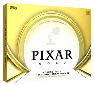 Produktbild von Topps Pixar Gold 2025 Hobby Box Englisch