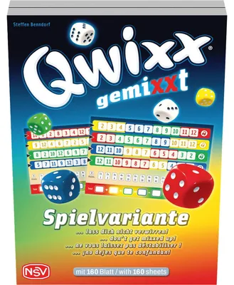 Image de Cartamundi QWIXX GEMIXXT XL - ZUSATZBLÖCKE