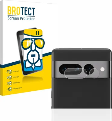 Produktbild von BROTECT Schutzglas für Google Pixel 7 Pro (NUR Kameraschutz) Schutzfolie Displayschutz Display Schutz Glas Folie klar