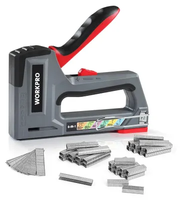 Immagine prodotto di Set di graffatrici manuali professionali WORKPRO, robusto, 6 in 1
