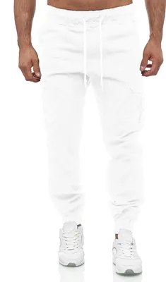 Produktbild von Tazzio Herren Cargohose Regular Fit 16610 Weiß XS