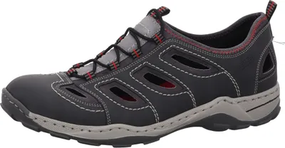 Produktbild von Rieker Herren Sneaker Slipper grau kombi, Herren:42 EU
