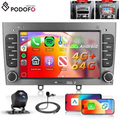 Image de Autoradio Android - Lecteur multimédia - Système de navigation - Radio tactile - Écran de 7 pouces