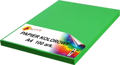 Produktbild von Farbpapier A4 80g erbsengrün 100 Blatt