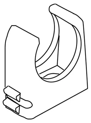 Produktbild von HKL RO-Clip-Rohrschelle lgr M50 796.481 25 Stk