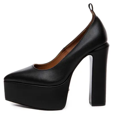 Produktbild von Giaro Pumps in Übergrößen Schwarz STYLET BLACK MATTE große Damenschuhe