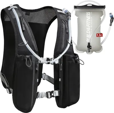 Productafbeelding van Hardloopvest 1,5 liter - 8 vakken - Reflecterend - Sneldrogend