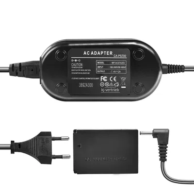 Netzteil mit Akkuadapter fuer Canon EOS M - ersetzt ACK-E12