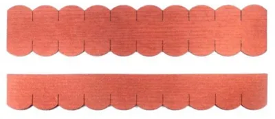 Obrázok produktu pre 1 Sada strešných šindľov "Biberschwanz" (50 mm), červená farba